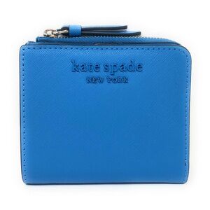 Kate Spade Cameron Monotone Oceanside blue Wallet Spring summer zip
